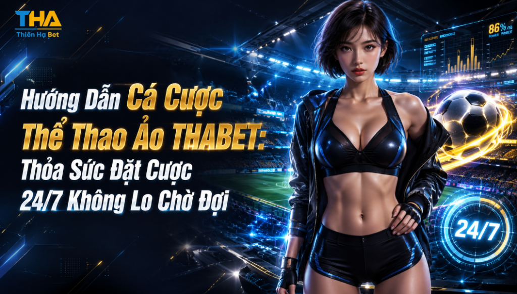 Hướng Dẫn Cá Cược Thể Thao Ảo THABET: Thỏa Sức Đặt Cược 24/7 Không Lo Chờ Đợi